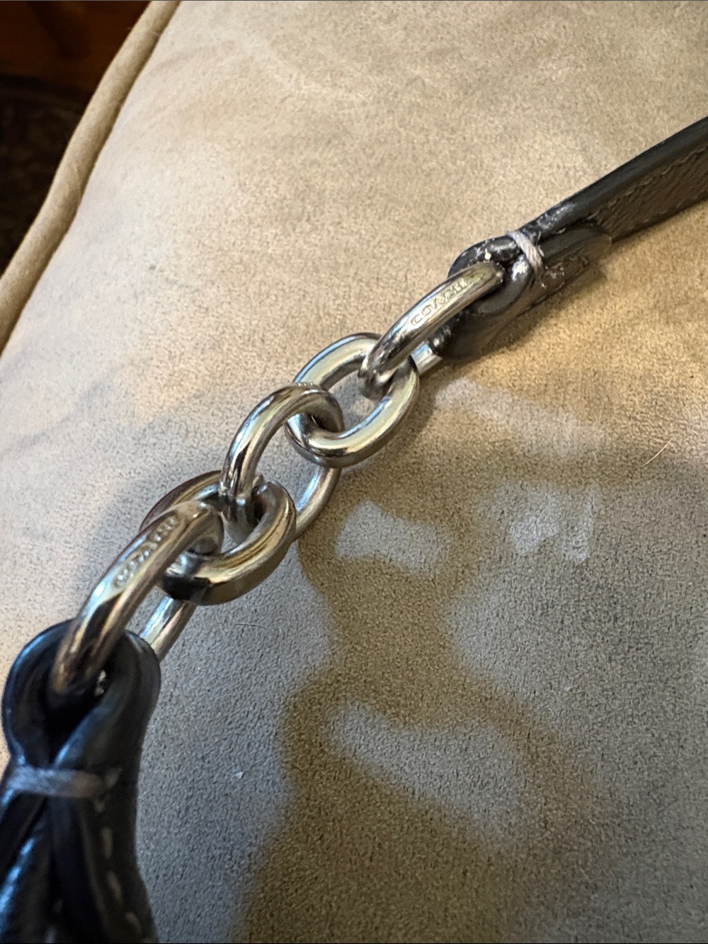 Black coach bag - Picture 4 of 8